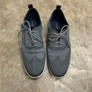 Men's Gray Knit Casual Cole Haan Shoes